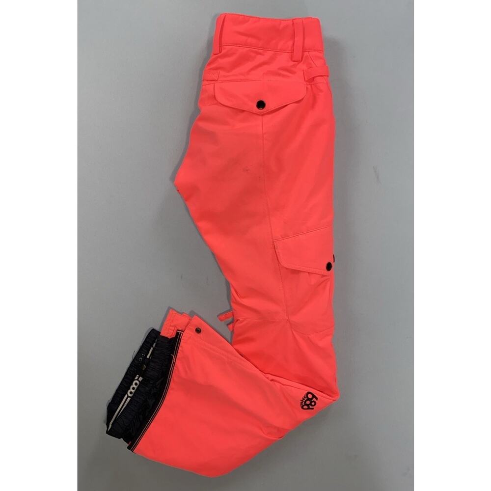 686 Women's Authentic Mistress Insulated Cargo Snowboard, Snow Pants. XS, EUC!